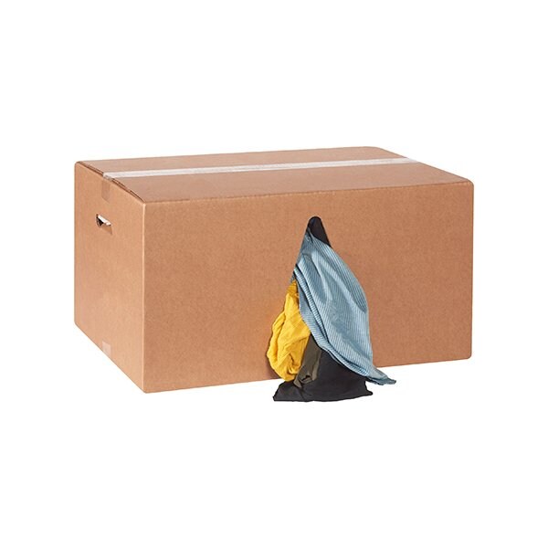 Bsc Preferred Box of Rags - Colored T-Shirt Rags, 220PK BUY00039320 - main